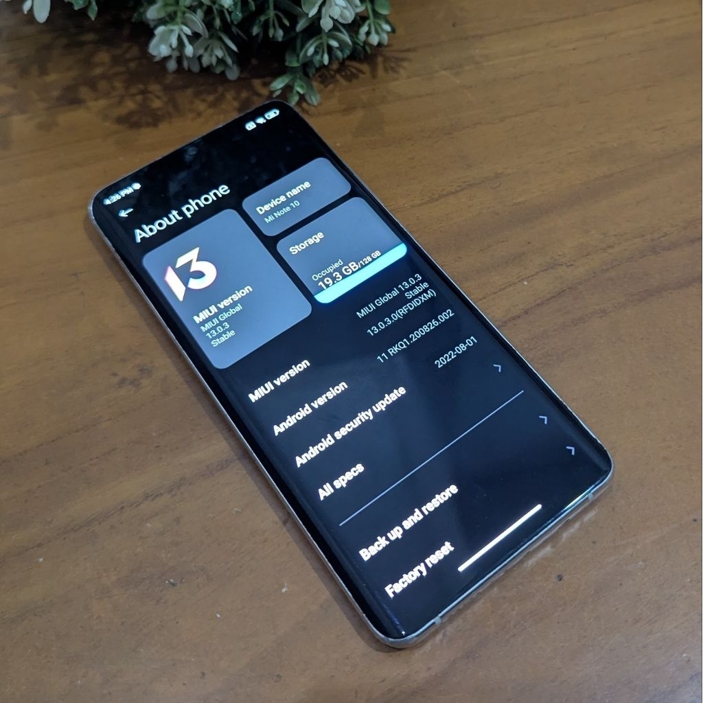 HP Bekas - Xiaomi Mi Note 10 6/128
