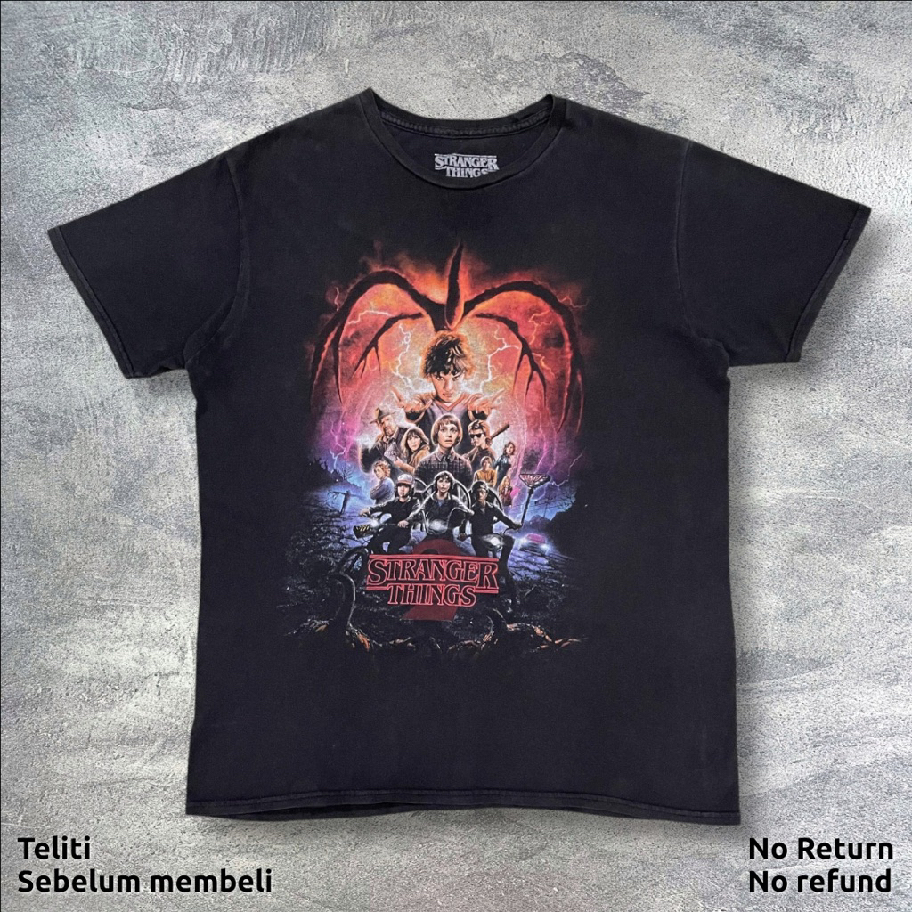 Tshirt Stranger Things Official Netflix Merchandise