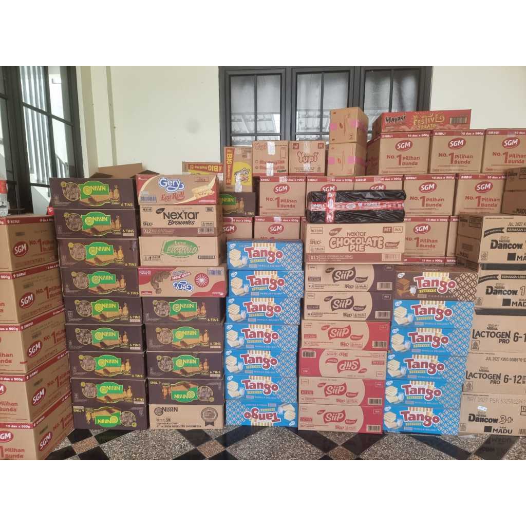 [MURAH JUAL RUGI] ANEKA JAJAN KALENG NISSIN SIIP NABATI GERY EGG ROLL BENGBENG SHARE IT EXP DES 2026