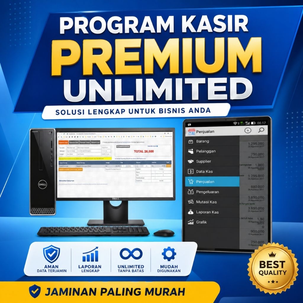 Program Kasir Online Sid Retail Platinum (UNLIMETED)