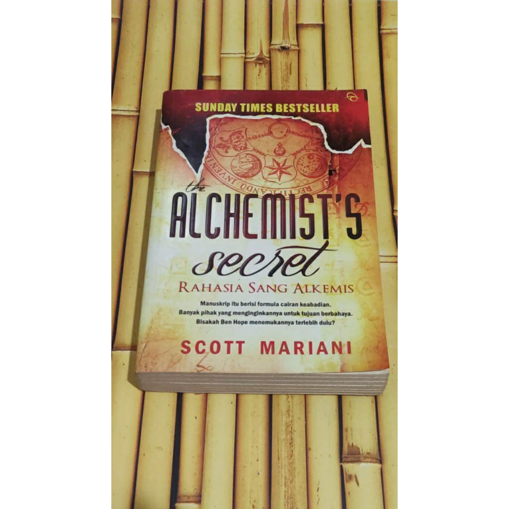 Alchemist Secret novel preloved