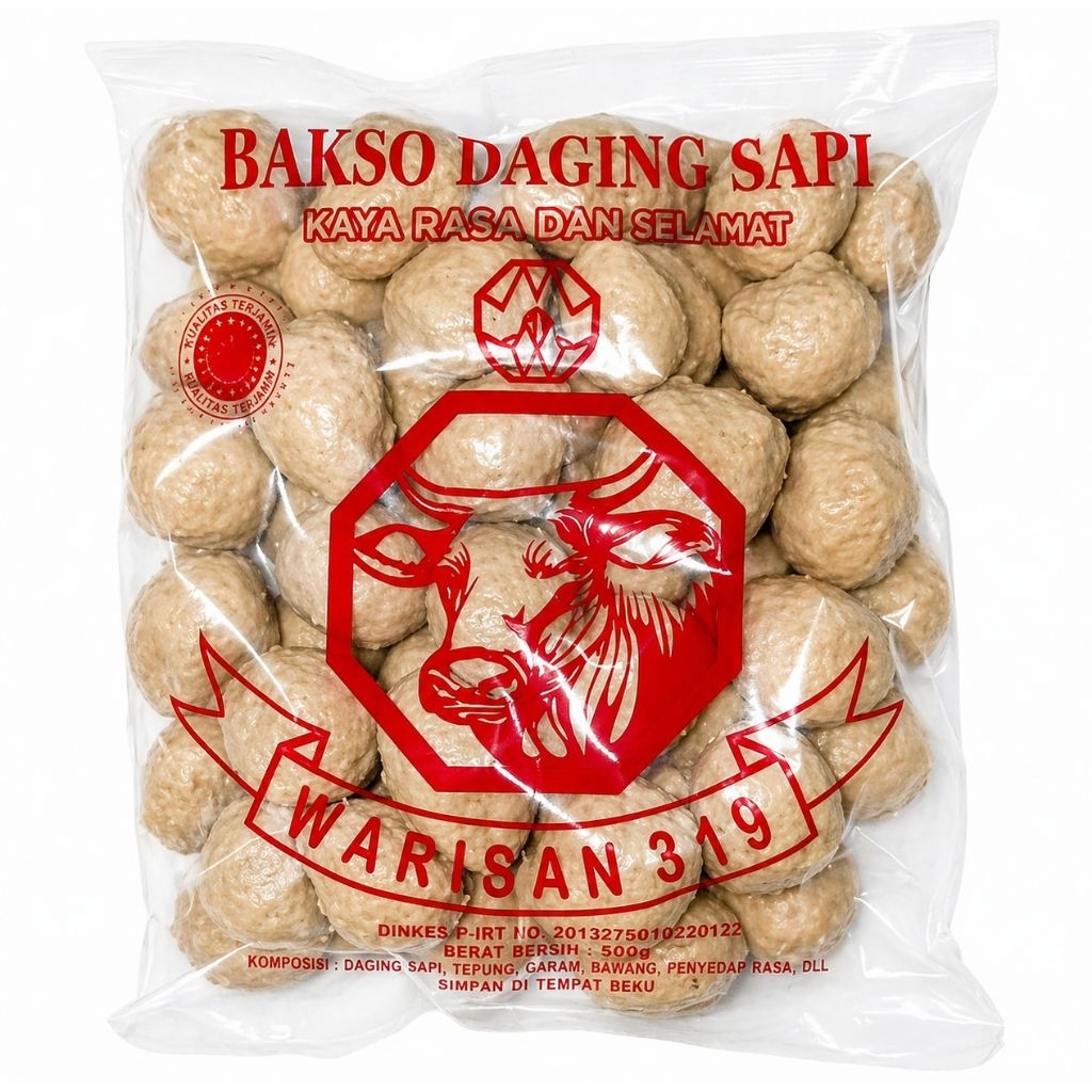 Bakso Bakar Warisan isi 50 Frozen Food