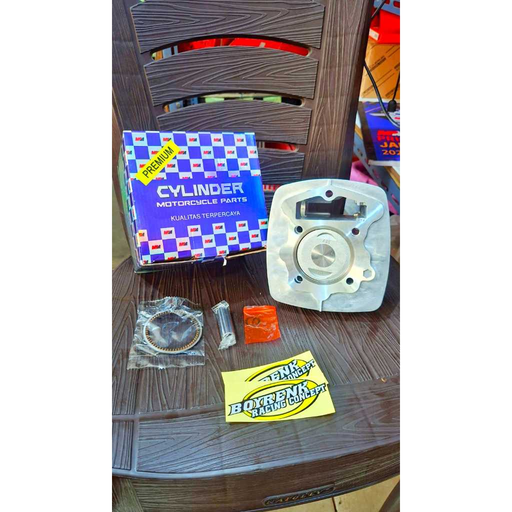 BLOK TIGER MPM BLOK TIGER MPM ASSY BLOK TIGER SET PISTON KODE 196-BOYRENK RACING