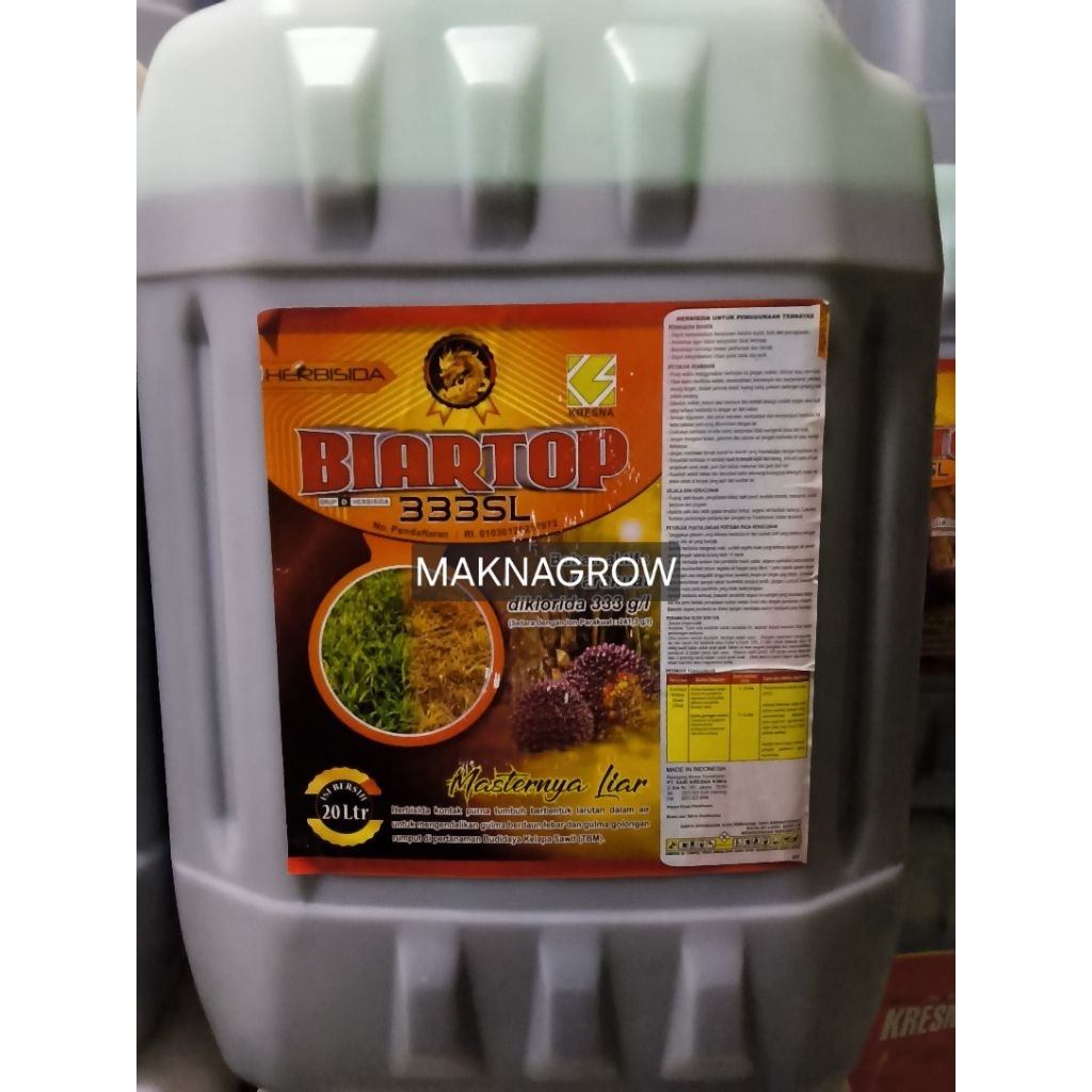 Herbisida kontak BIARTOP 333 SL Racun rumput 20 liter