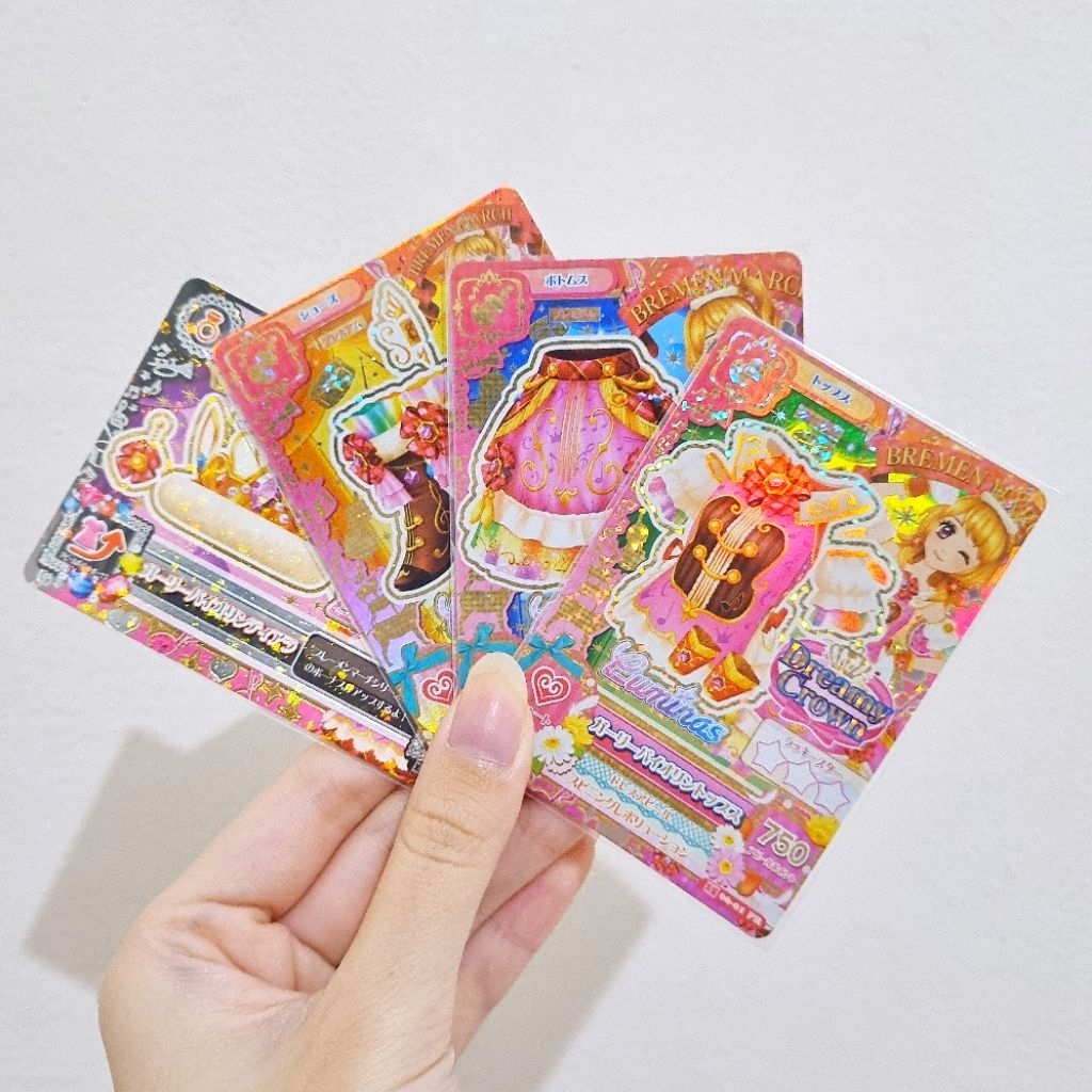 Aikatsu Card Kartu Premium Girly Violin Akari Japan JP Original