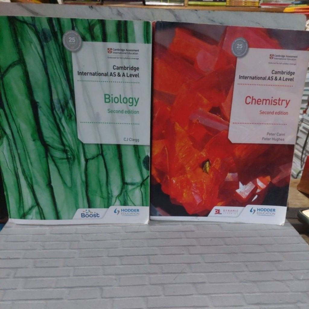 Cambridge International AS & A Level Biology, Chemistry