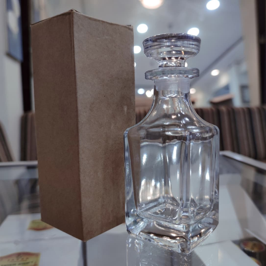 [ Botol ] JIN POLOS 150 ML | Botol parfum display kaca kosong untuk pajangan ( pcs )