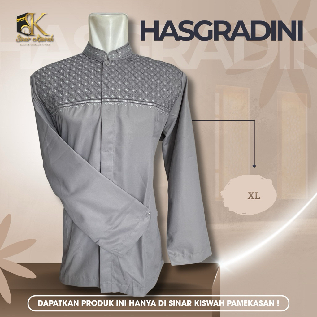 BAJU KOKO HASGRADINI LENGAN PANJANG