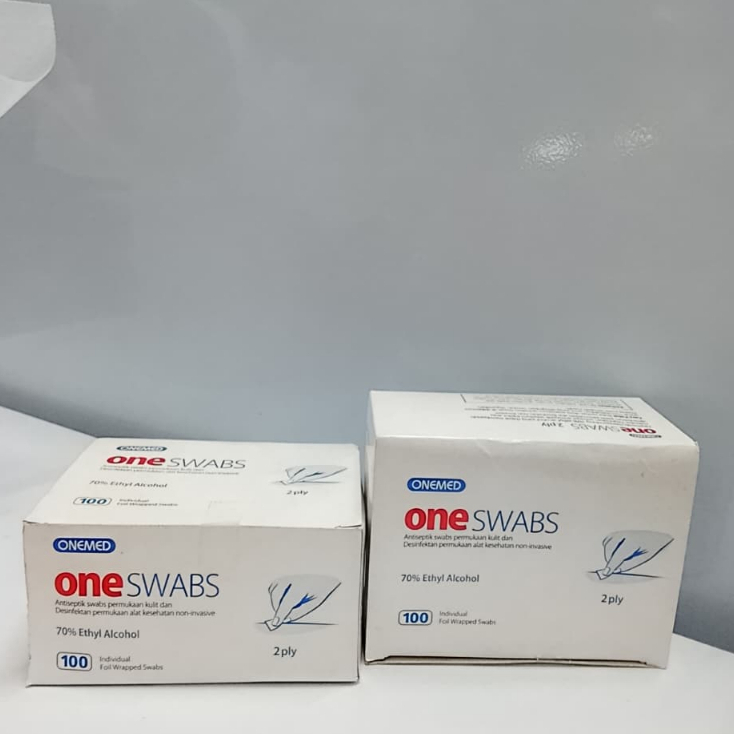 Alcohol Swab 100 Pcs - Membersihkan, Mensterilkan, Ekonomis