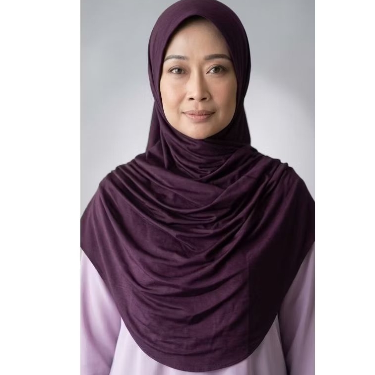 Jilbab PSO IKKT Ungu uk L