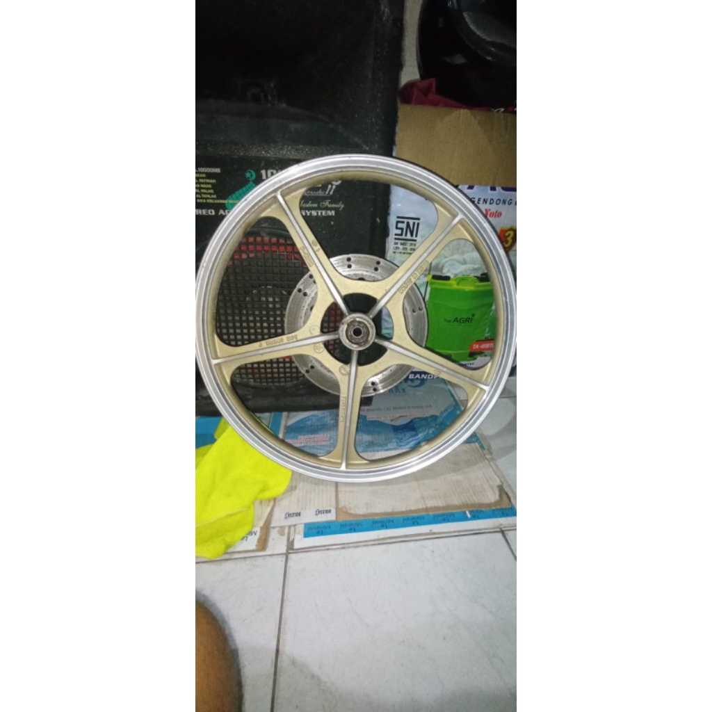 Kawasaki AR 125 sport rim ring 18 set depan belakang velg racing palang 5 binter ar125 Orimoto