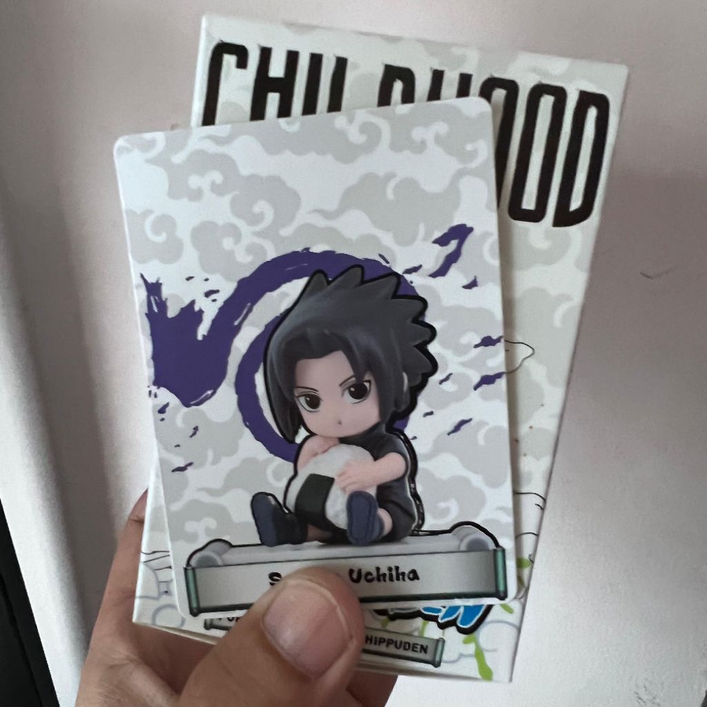 popmart naruto childhood (sasuke) original sealed