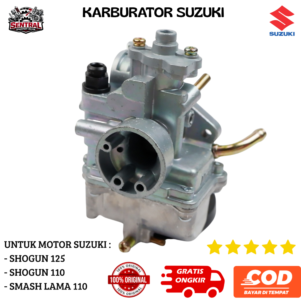 Karburator Suzuki Shogun 125 ori Sentral Sparepart Motor