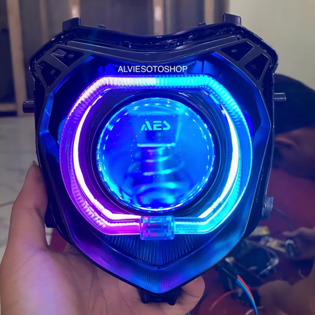 lampu biled aes turbo gen 2 honda crf, BILED TURBO AES EXPERIENCE CRF 150