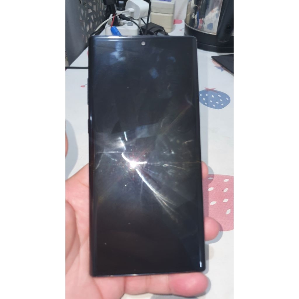 LCD Ori Copotan Samsung Galaxy Note 10+ minus