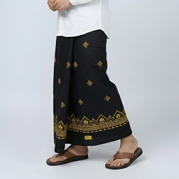 Sarung Wadimor Bordir Timbul Premium – Elegan, Nyaman, Berkualitas