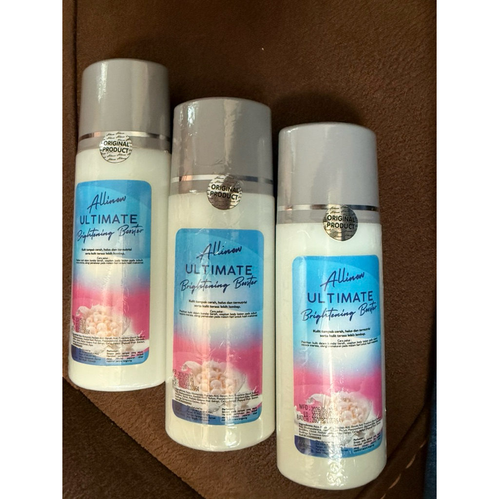 Lotion Malam Pemutih Kulit Hb Dosting Ultimate Albinow - Dosis Tinggi, Tekstur Krim, Cepat Membatalk