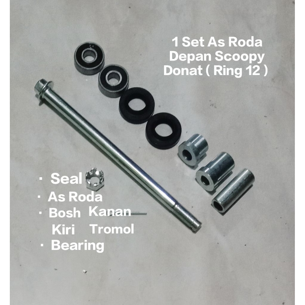 Full Set As Roda Depan Scoopy Donat Ring12