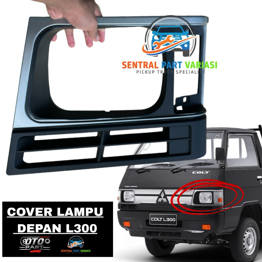RING COVER LAMPU DEPAN L300 / COVER HEADLAMP L300 / GRIL SAMPING L300 / GRIL L300 / LAMPU KOTA L300