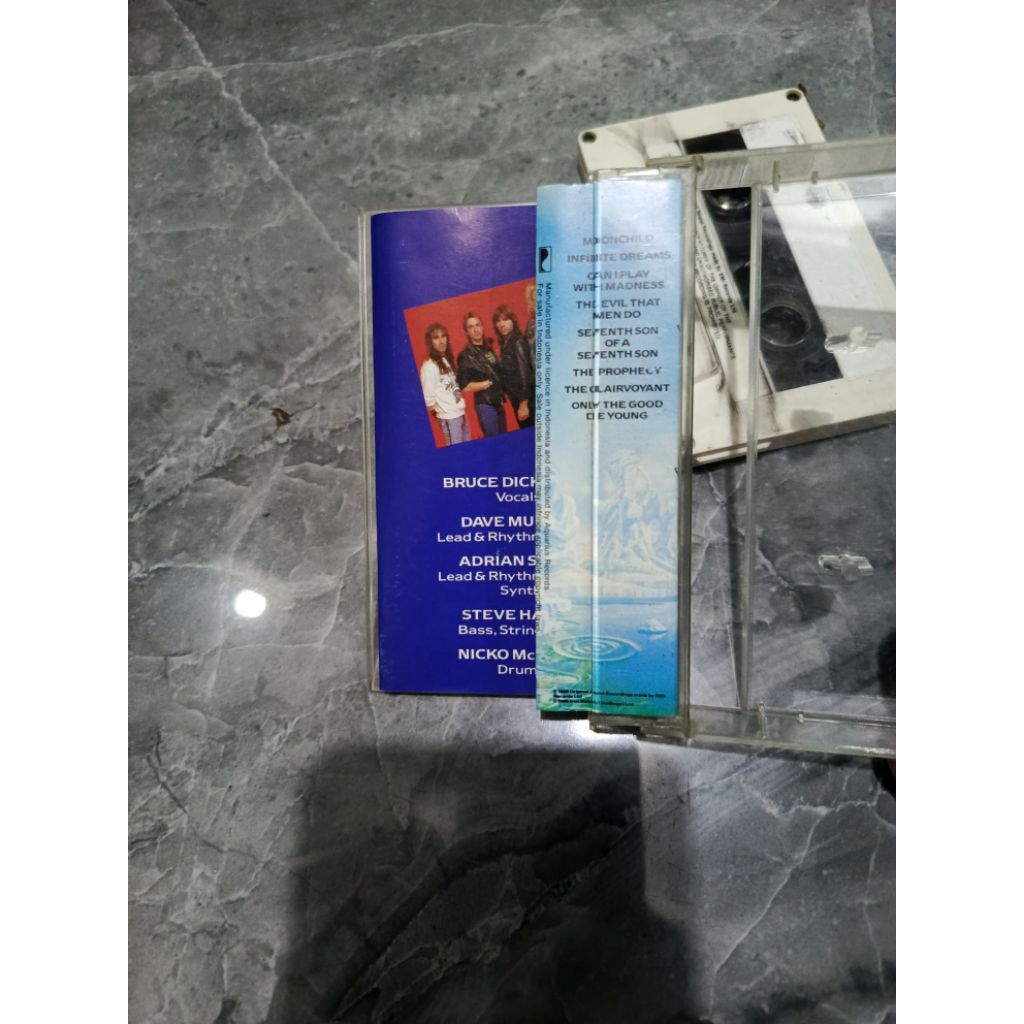 IRON MAIDEN SEVENTH SONG-KASET PITA ORIGINAL-Di GB2