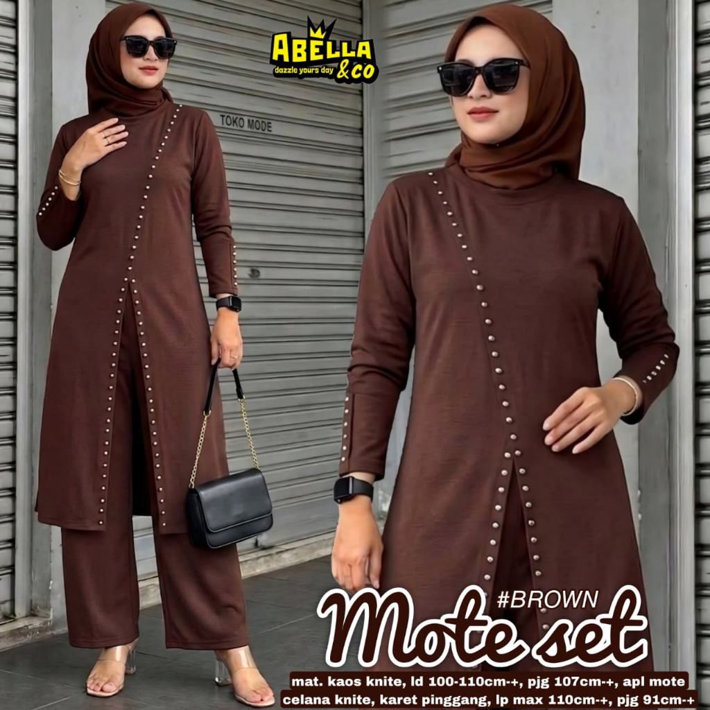 Pakaian Wanita HQ MOTE SET From AbELLA FASHION STORE
