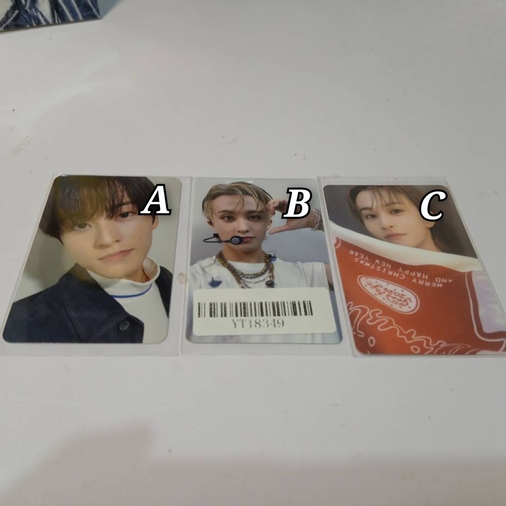 PHOTOCARD OFFICIAL MARK LEE