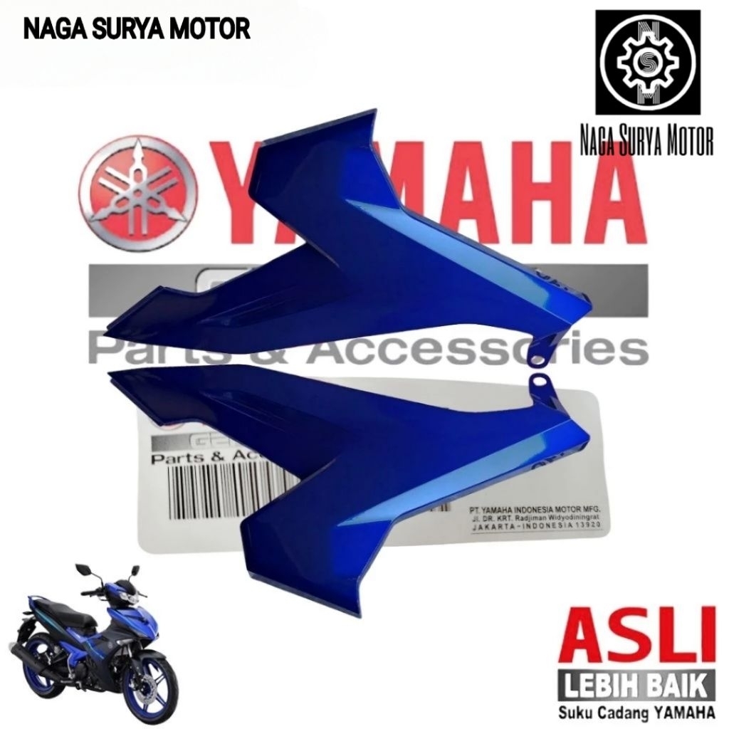 Coverside 2 kanan kiri Jupiter MX King 2PV-F1721-00-P7 / F1711-00-P7 ORI YGP