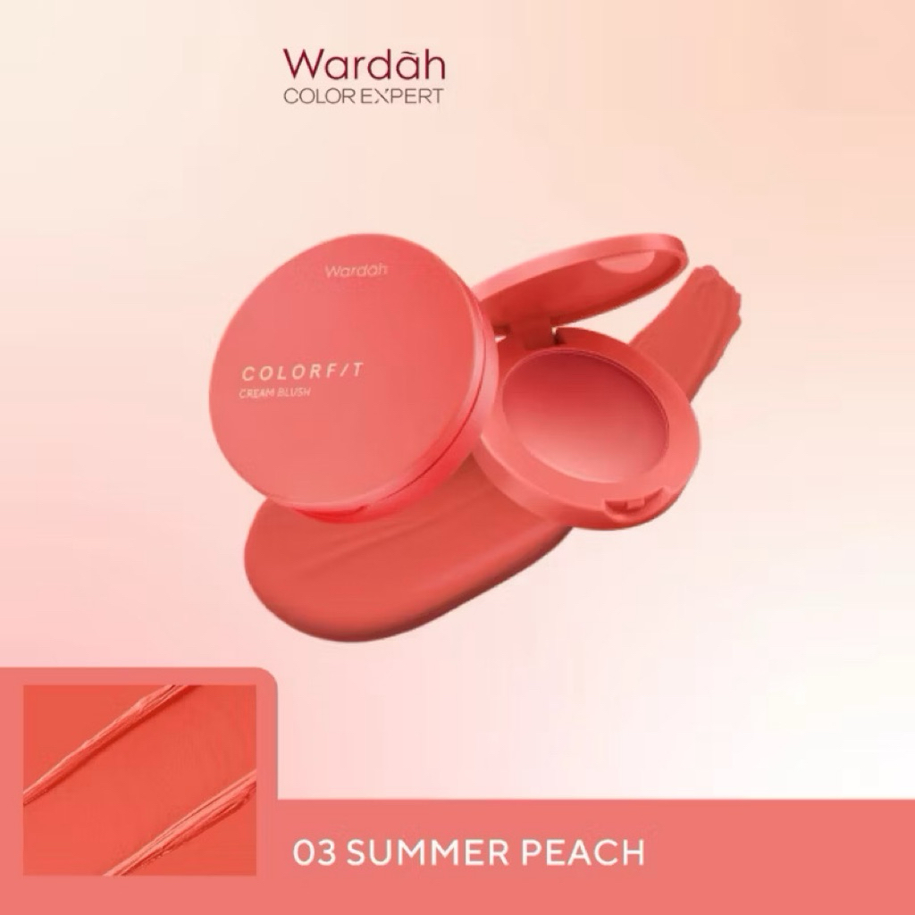 BLUSH ON CREAM BLUSH WARDAH NEW