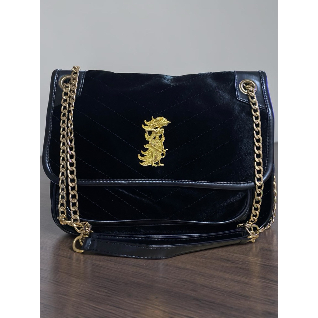Tas Wulan Gandanegara (WG) Yakova Bag - Velvet & Batik