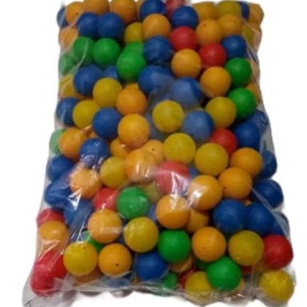50 PCS BOLA PINGPONG PLASTIK