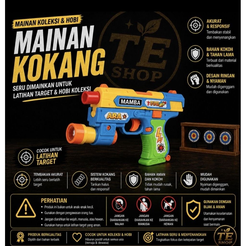 Mainan tembak kokang