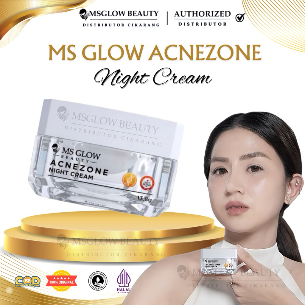 MS GLOW Acne Night Cream - ORIGINAL