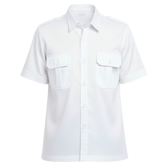 Kemeja PDH Pria Lengan Pendek Bahan Katun Baby Canvas Premium / Kemeja PDH
