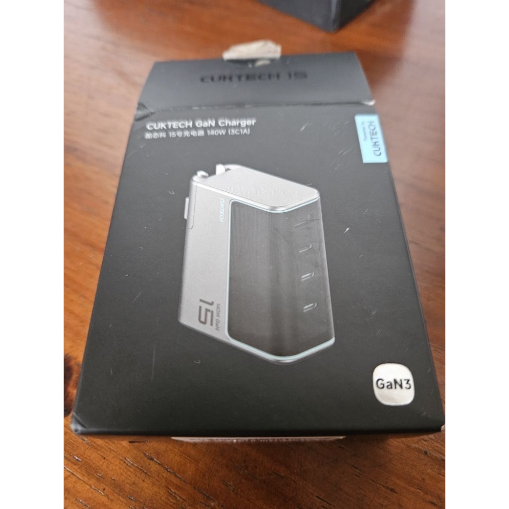 CUKTECH No.15 140W GaN 3C1A 4 Port USE GaN Charger | Multi Protokol ADC2.0 Mi Turbo charger (bekas)