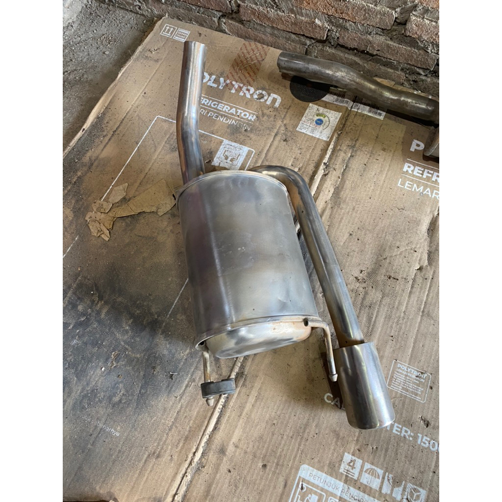 Knalpot Bekas Mobil Honda jazz ge8 2008-2014 Original