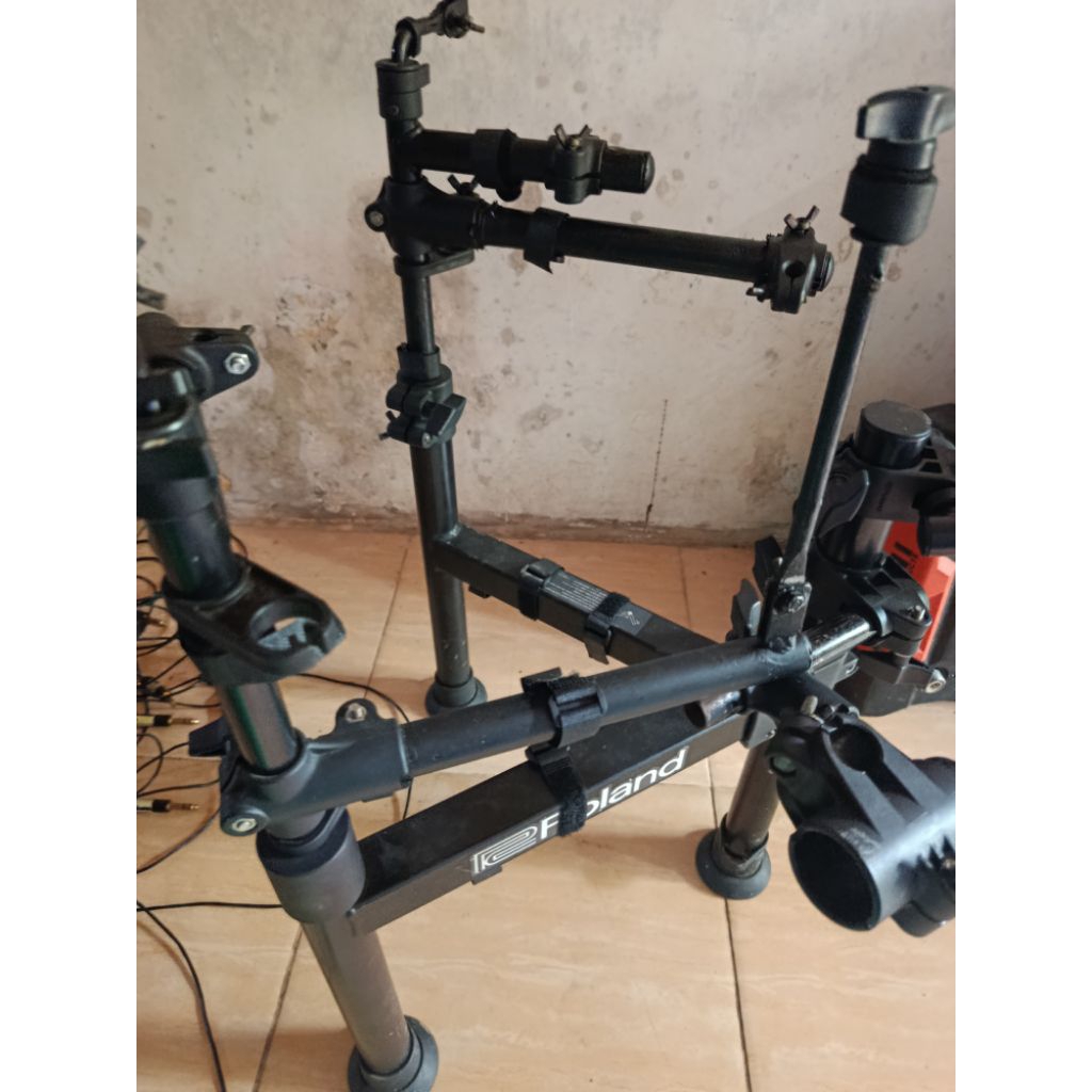 rak drum roland td1 kpx2, portable, bisa dilipat lipat
