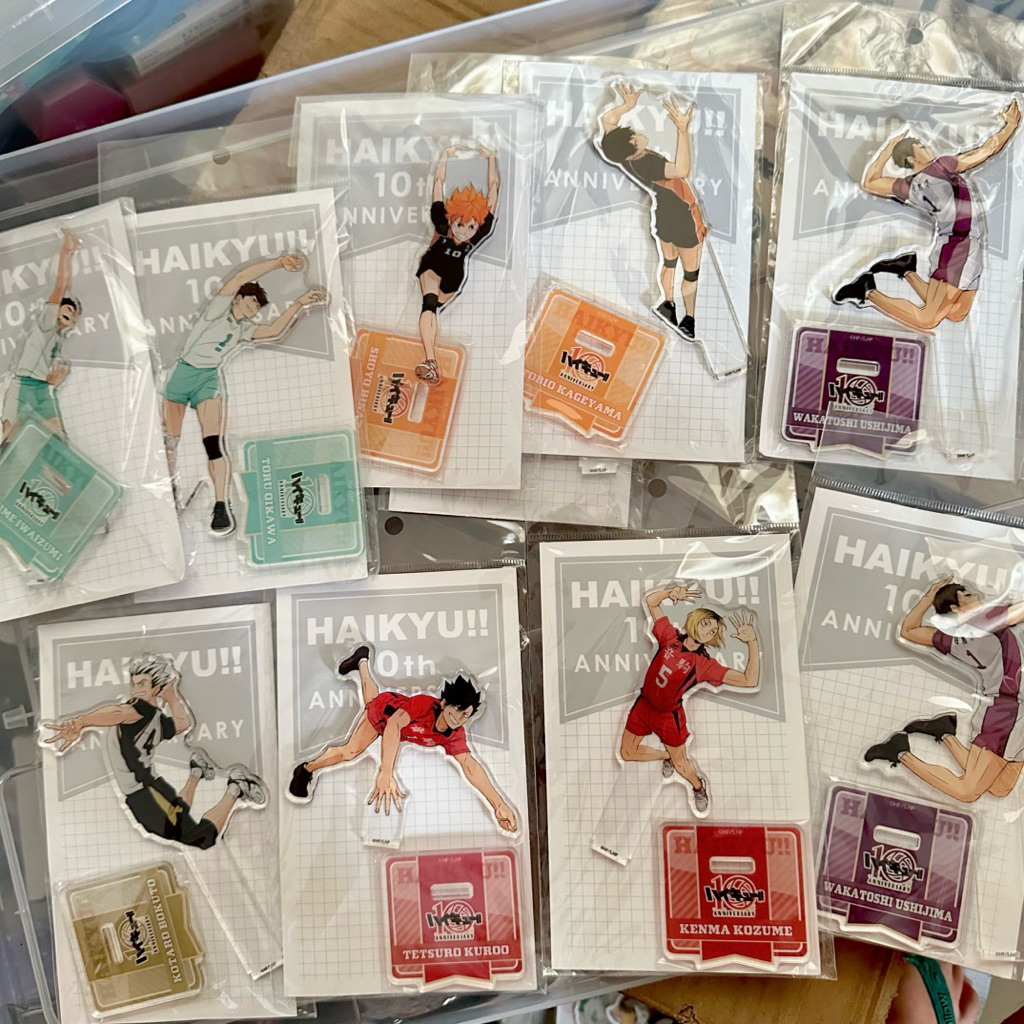Haikyuu 10th Anniversary Acrylic Standee