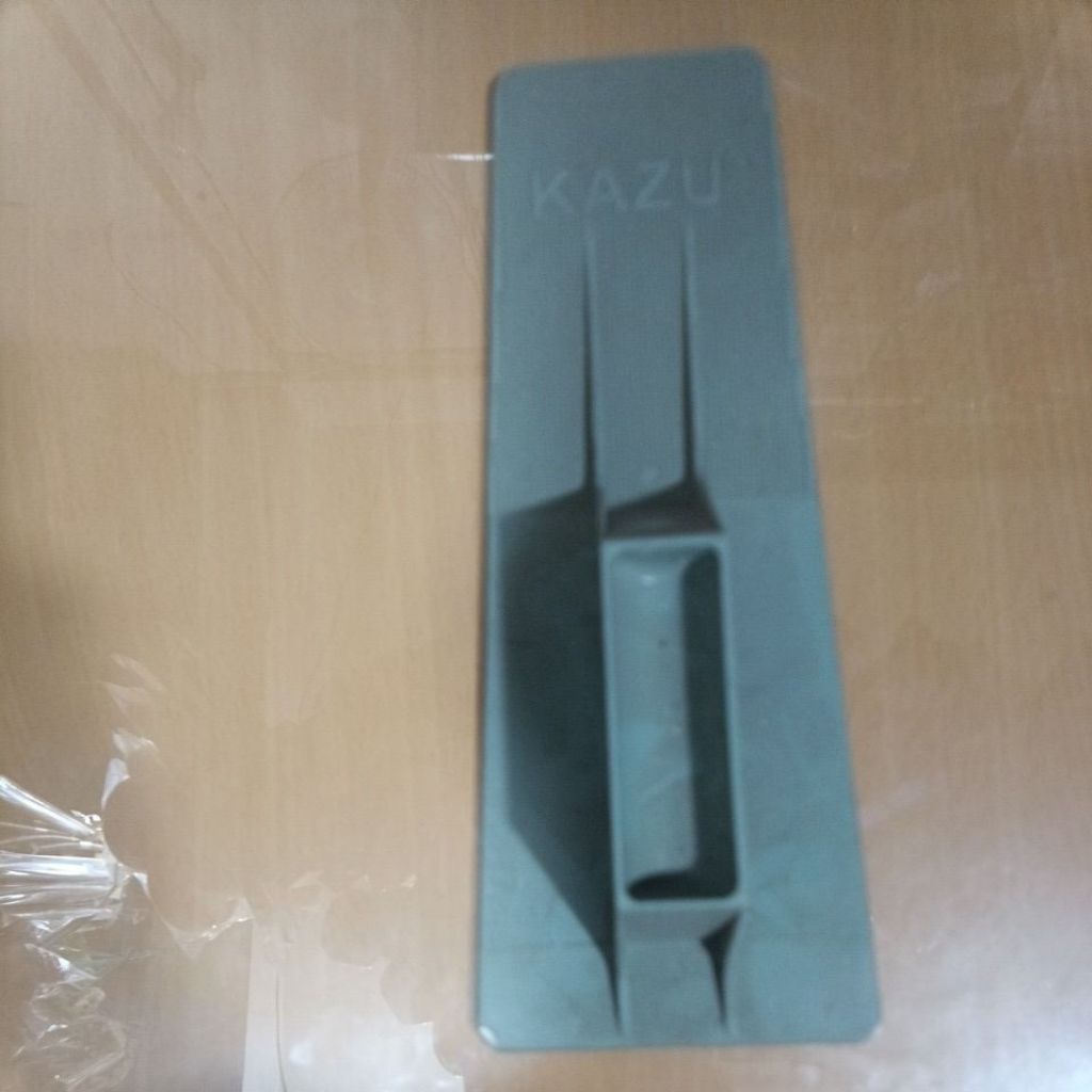 Roskam Spon Penghalus Acian 20x10cm Tebal 1,5cm - Spon Karet Hitam Berkualitas