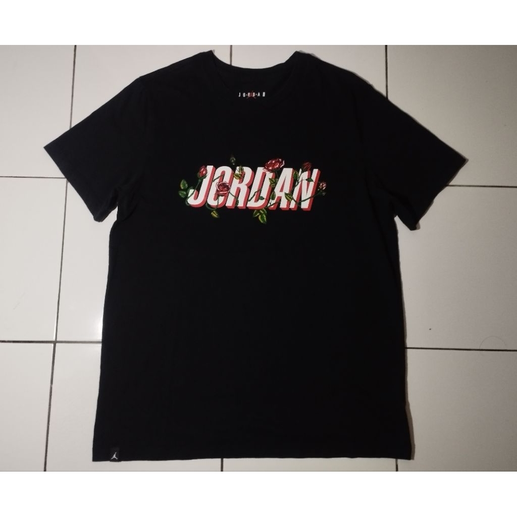 Kaos Jordan Hitam Second