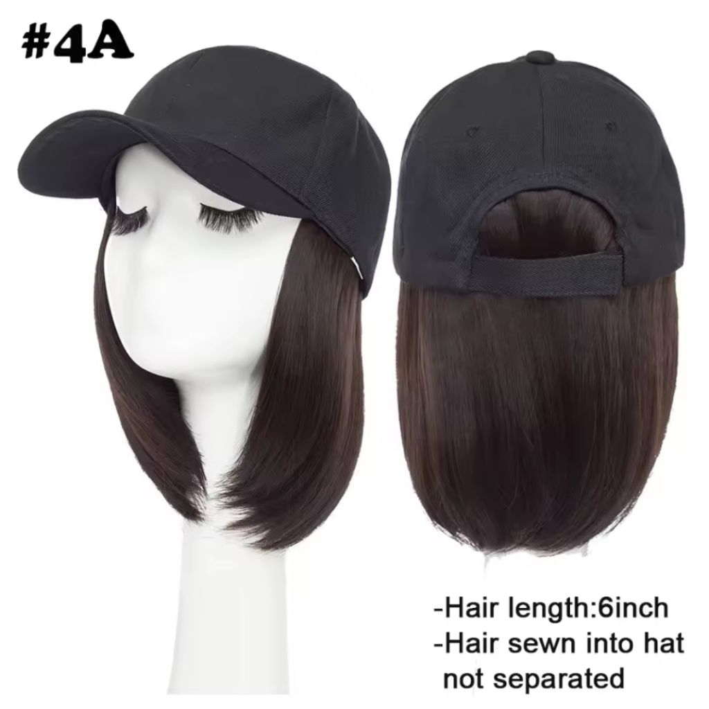 WIG TOPI (TOPI RAMBUT)HAT RAMBUT WANITA FASHION