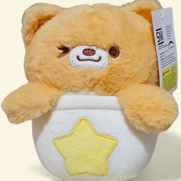 Boneka anak lucu murah lembut, kado ulang tahun, hiasan tempat tidur, hewan, kelinci, beruang, funif