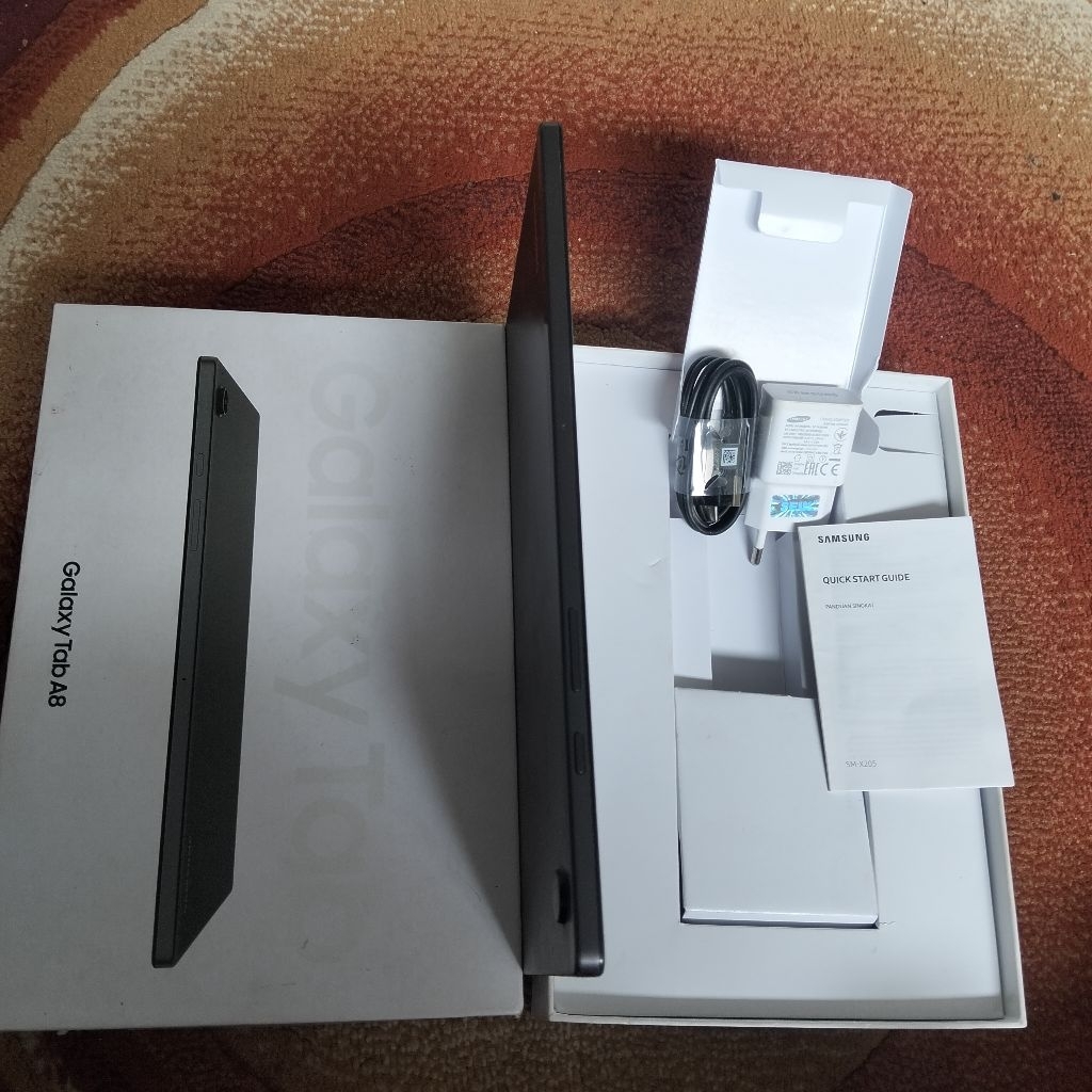 Samsung Tab A8 4/128 fullset no minus
