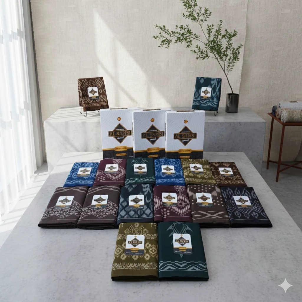 Sarung Al Samsi Exclusive Katun Premium