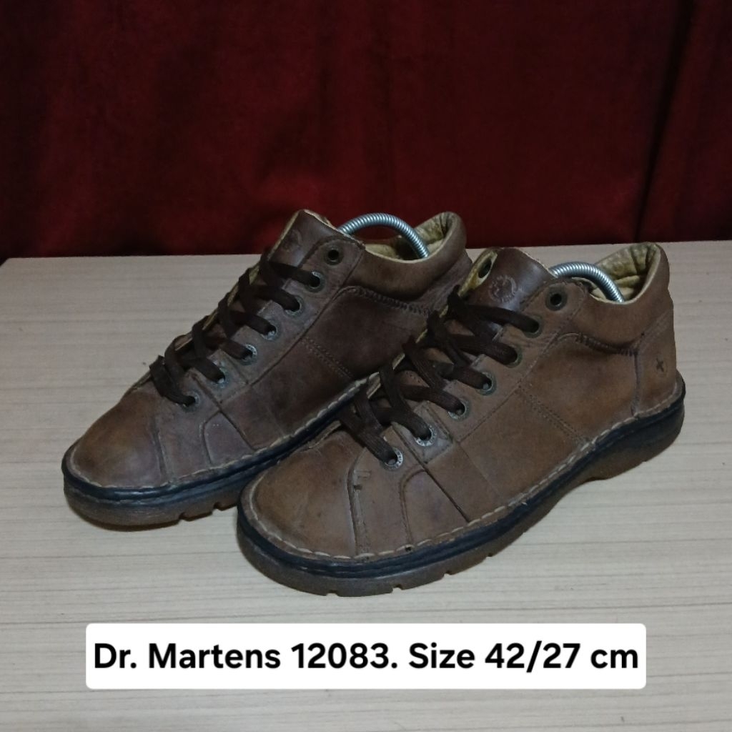 Dr. Martens 12083 Keith Style Oxford Brown Leather Mid