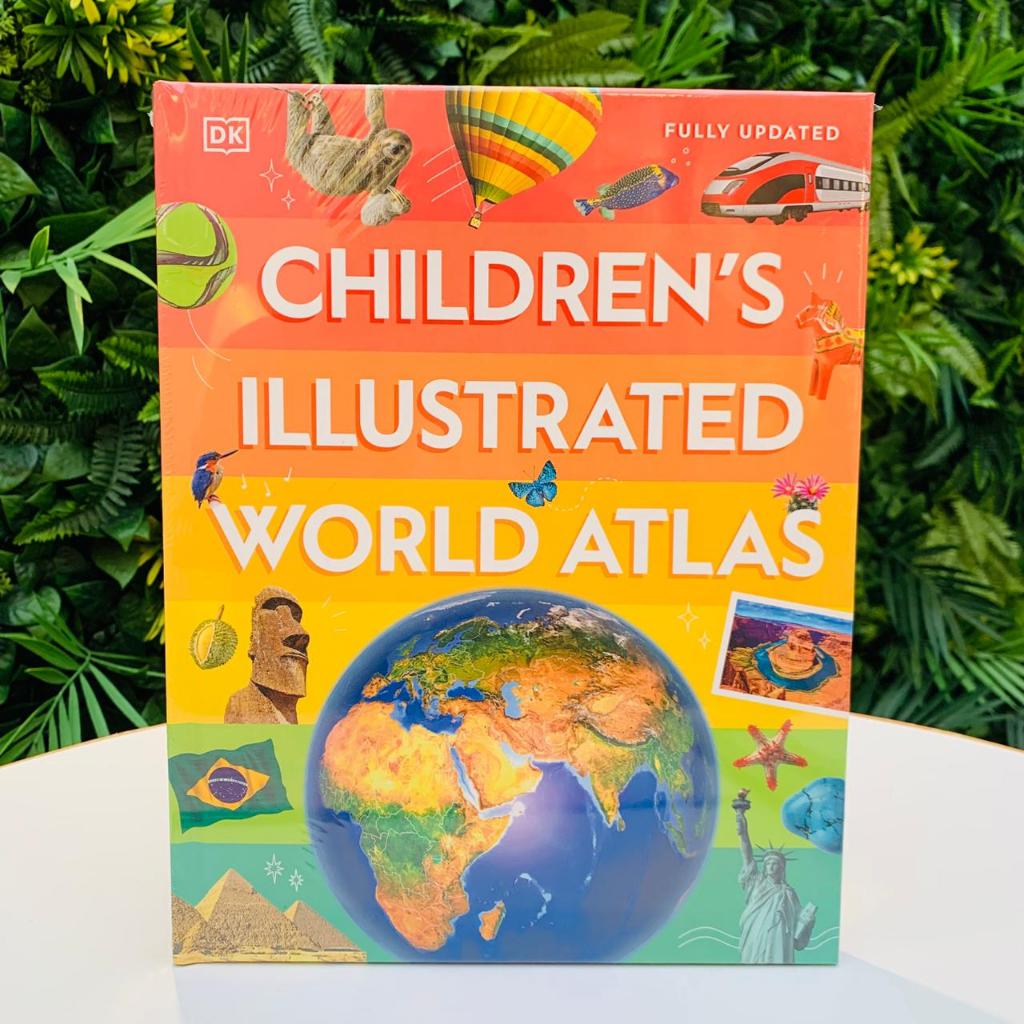 DK : Children’s Illustrated World Atlas [ New • sealed ]