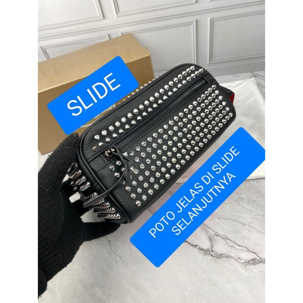 CLUTCH POUCH BAG JINJING BRANDED PRIA LOBO DURI MIROR