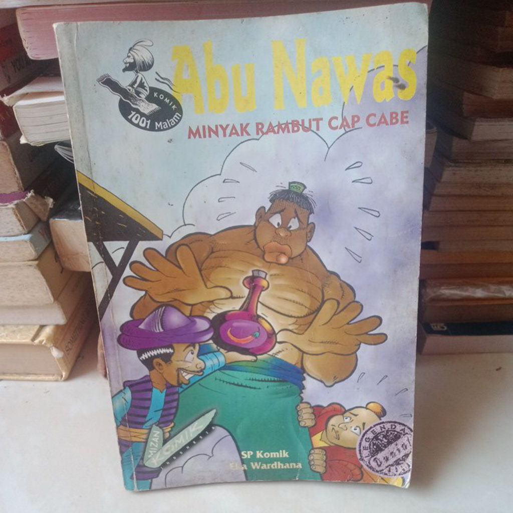 komik Minyak rambut cap cabe-Abu nawas