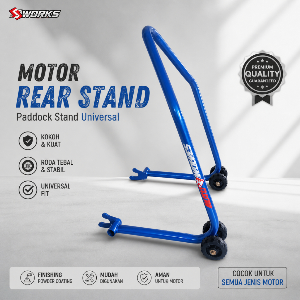 Standart Paddock Pedok Motor Universal Tipe AiTech NINJA R SS RR Fizr Satria Fu Vixion Cbr Jupiter M