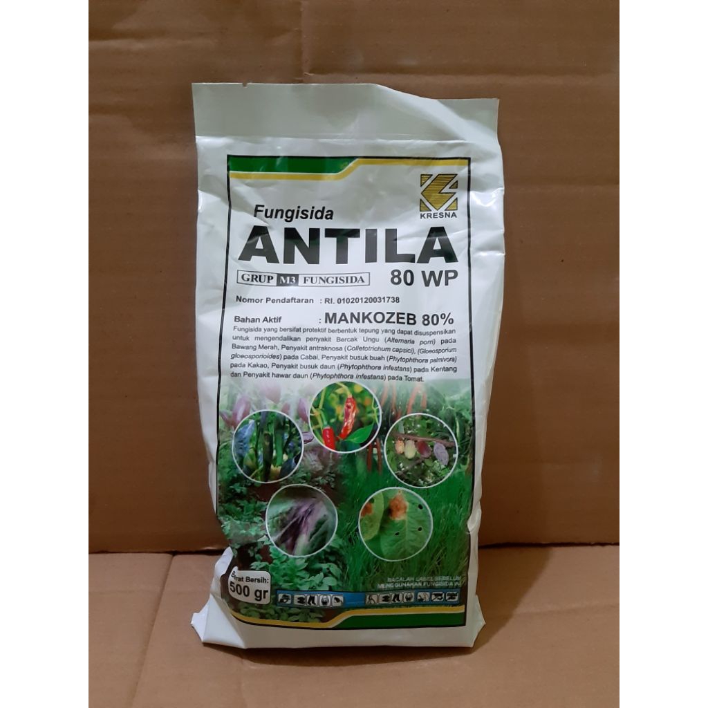 Antila 80 WP Fungisida Pengendali Penyakit Tanaman (500 gr / 1 kg)