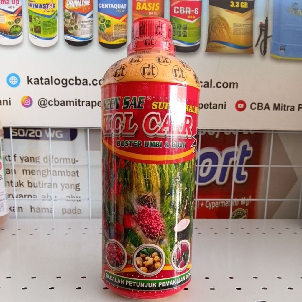 BEEN SAE SUPER KALIUM KCL CAIR BOOSTER UMBI DAN BUAH PLUS ZPT & BORON